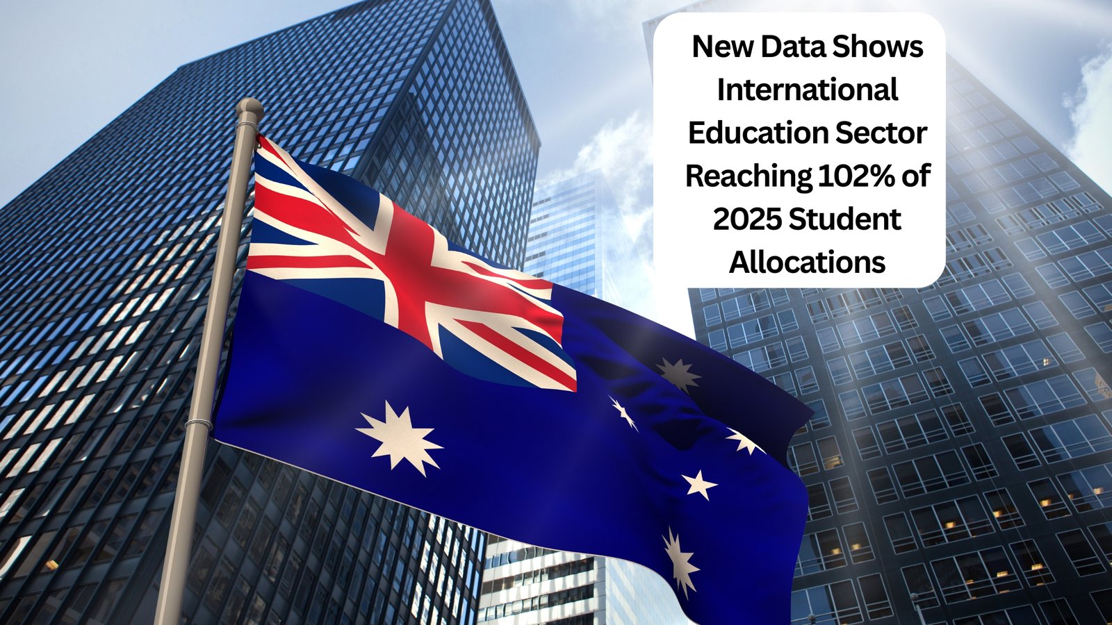 New Data Shows International Education Sector Reaching 102% of 2025 Student Allocations