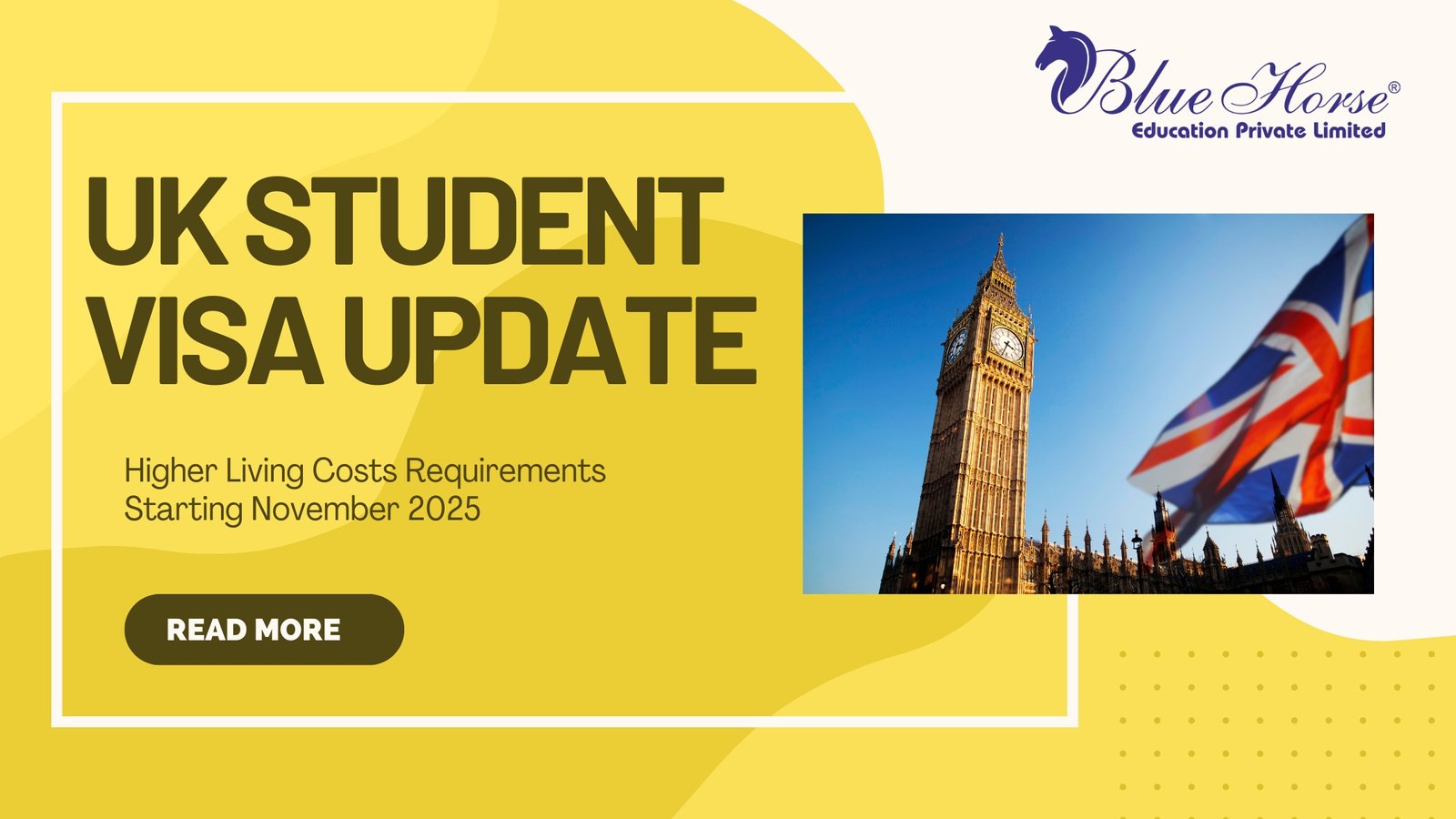 UK Student Visa Update: Higher Living Costs Requirements Starting November 2025