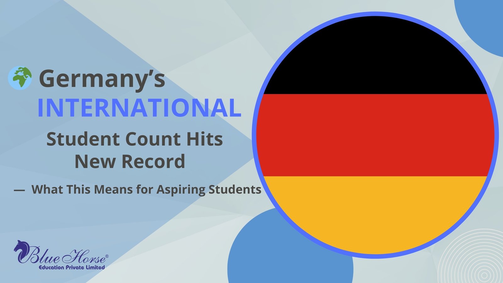 🌍 Germany’s International Student Count Hits New Record — What This Means for Aspiring Students